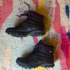 Merrell Black Winter Hiking Boots Size 8W